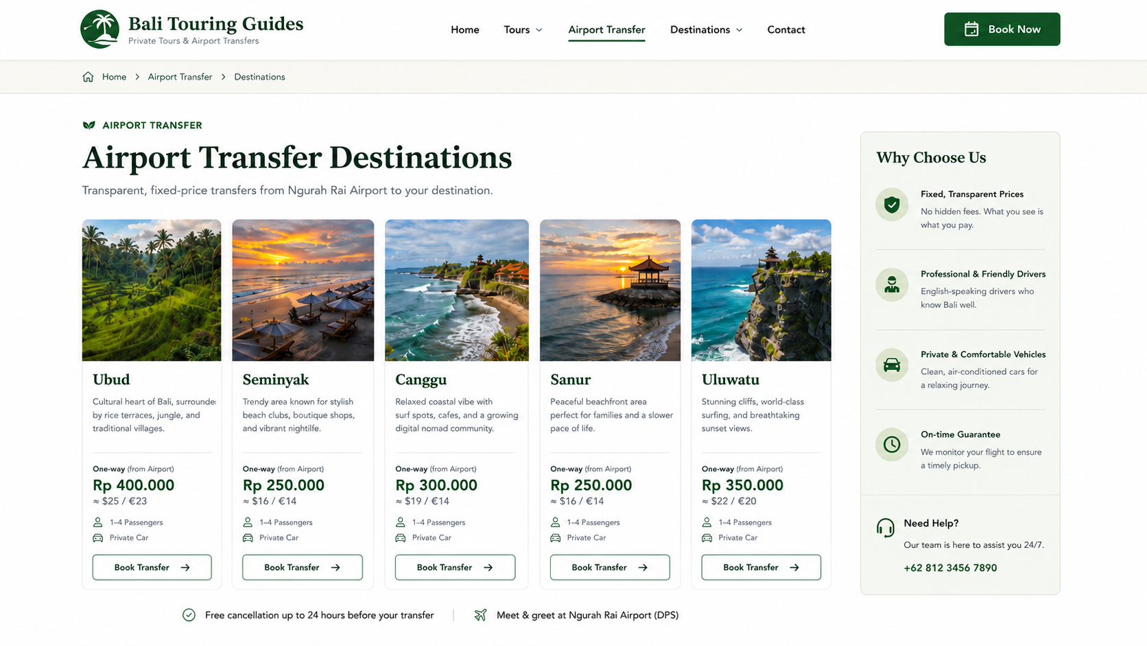 Bali Touring Guides