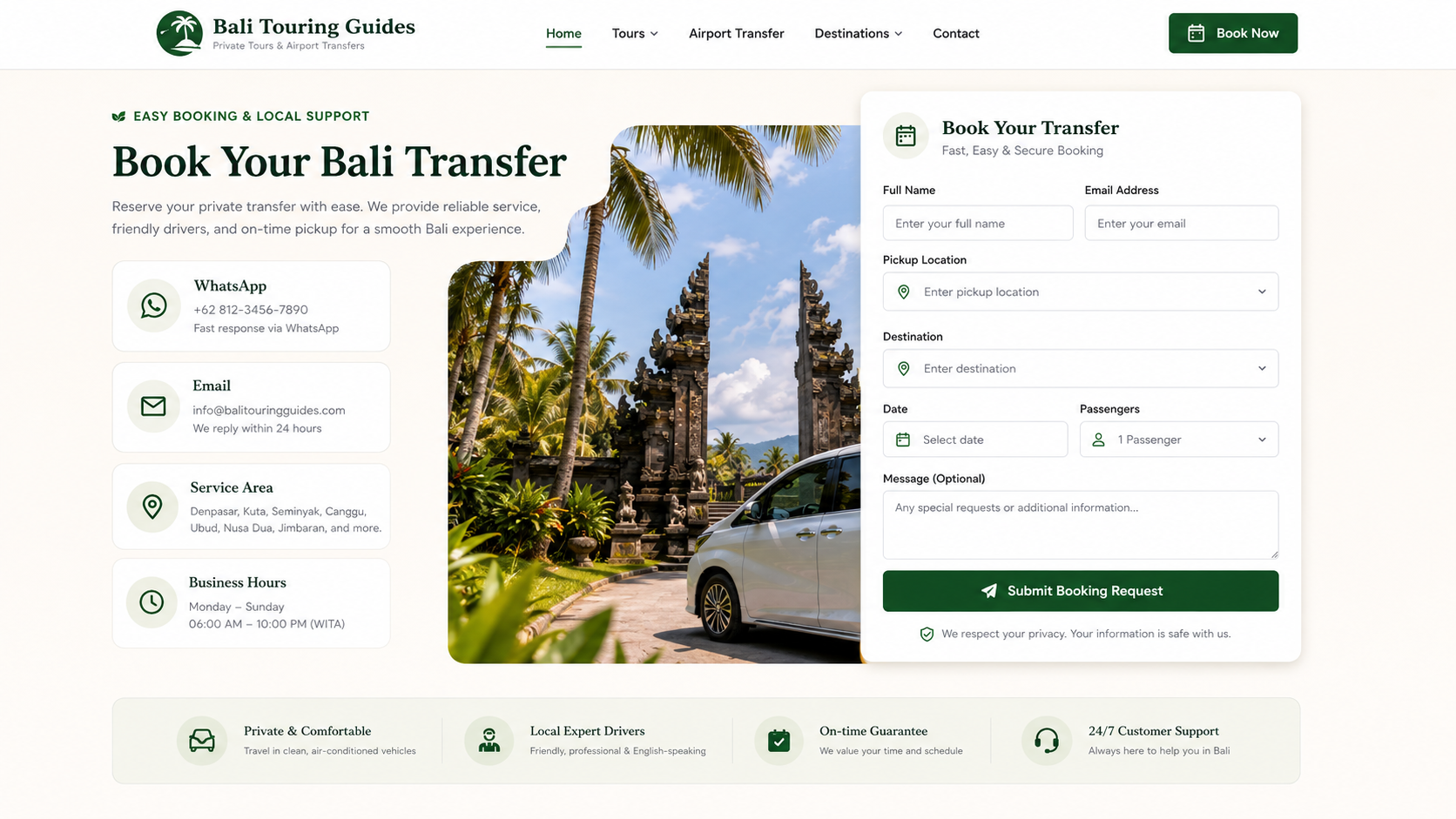Bali Touring Guides